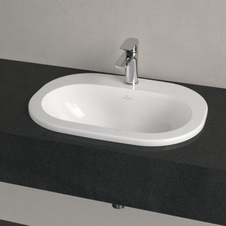 Villeroy&Boch O.novo Umywalka wpuszczana w blat 56 cm biała 41615601