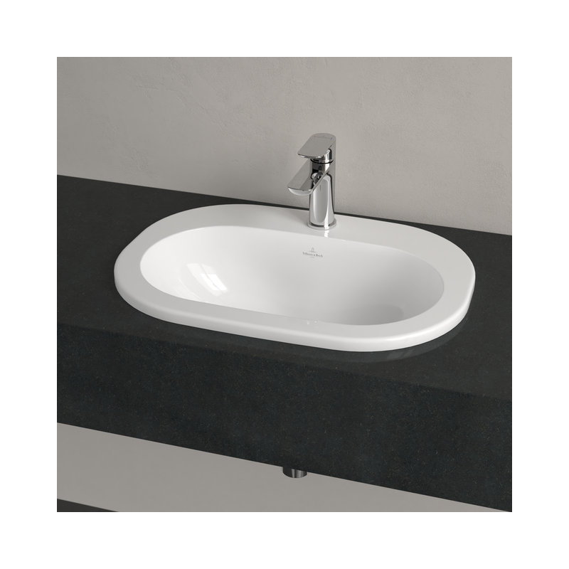 Villeroy&Boch O.novo Umywalka wpuszczana w blat 56 cm biała 41615601
