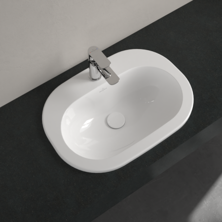Villeroy&Boch O.novo Umywalka wpuszczana w blat 56 cm biała 41615601