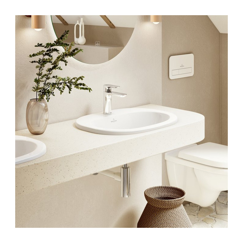 Villeroy&Boch O.novo Umywalka wpuszczana w blat 56 cm biała 41615601