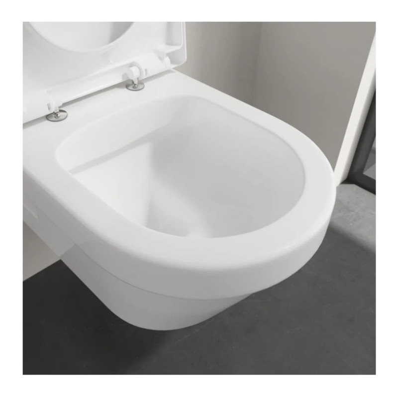 Villeroy & Boch NEWO 4675R001 + 8M58S101 miska WC z deską wolnoopadają