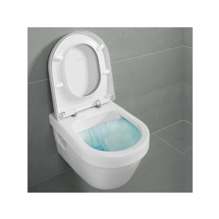 Villeroy & Boch NEWO 4675R001 + 8M58S101 miska WC z deską wolnoopadają