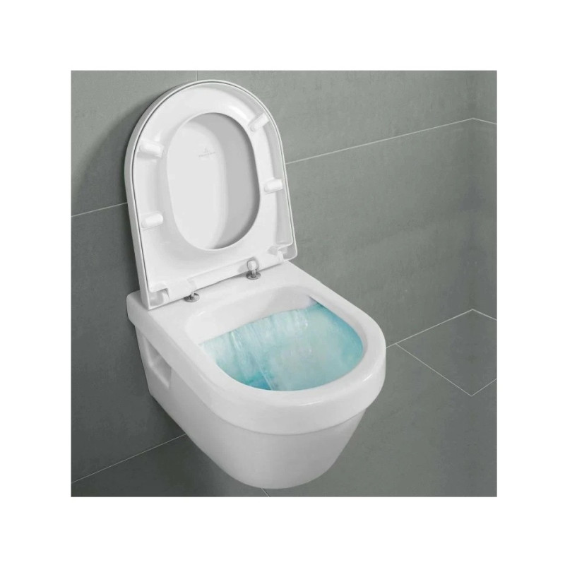 Villeroy & Boch NEWO 4675R001 + 8M58S101 miska WC z deską wolnoopadają
