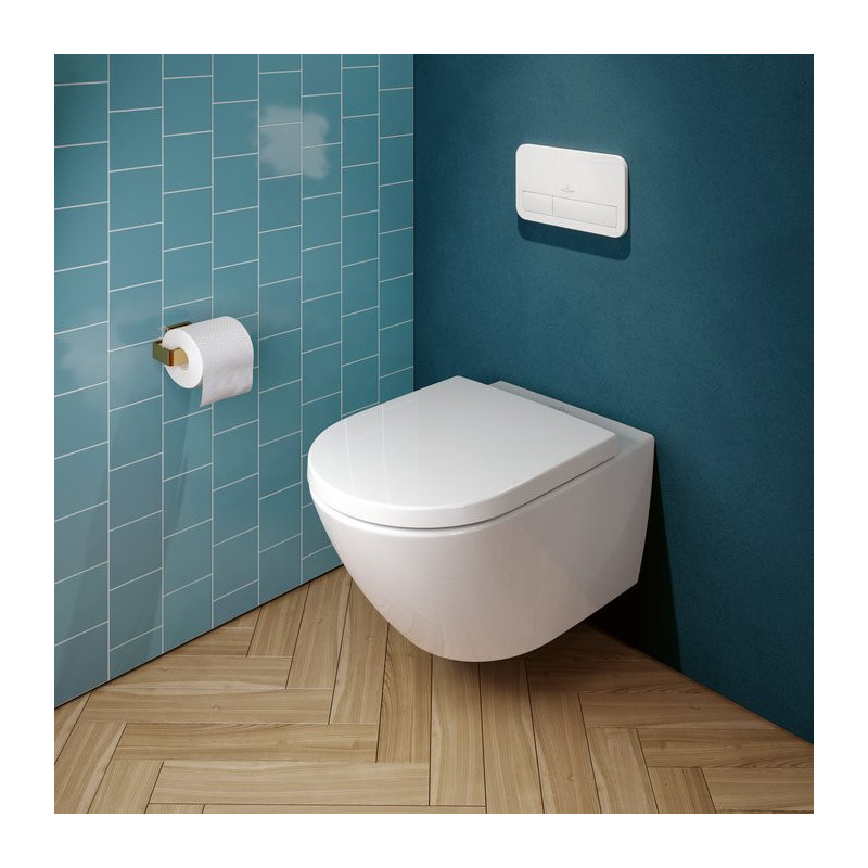 Villeroy&Boch Subway 3.0 Deska sedesowa wolnoopadająca biała 8M42S101
