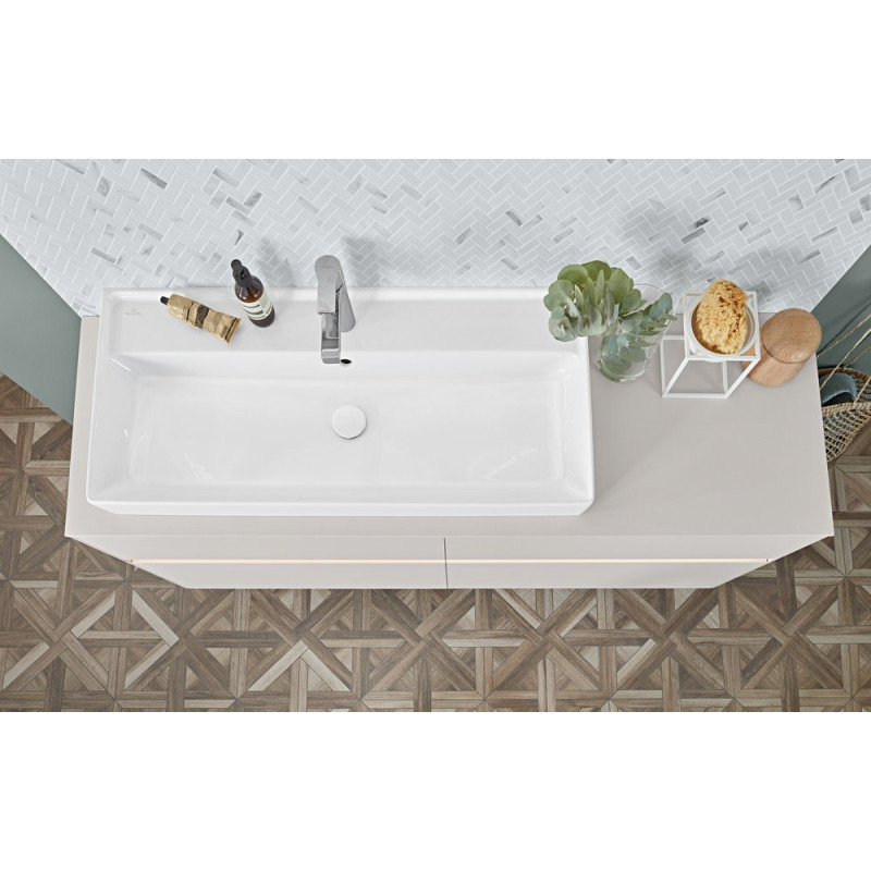 Villeroy&Boch Korek do umywalki/bidetu biały zamykany odpływ 68100001