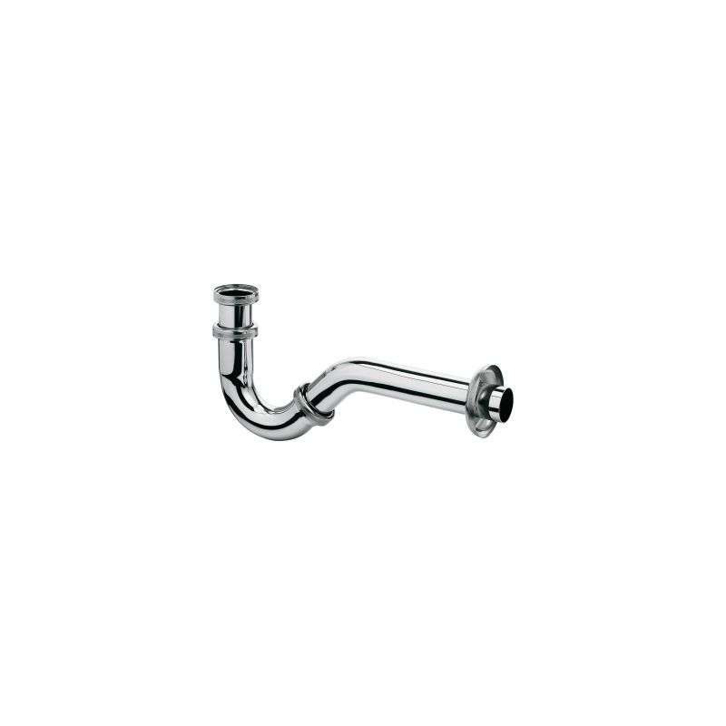 Syfon bidetowy rurowy chrom 1/4" x 32 mm KLUDI 103110500