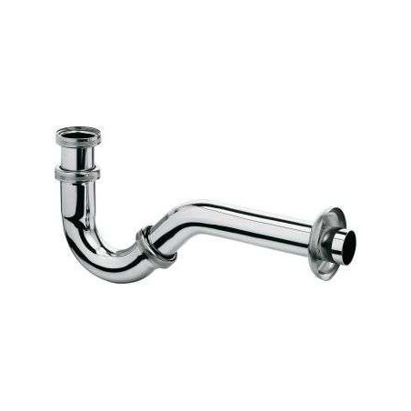 Syfon bidetowy rurowy chrom 1/4" x 32 mm KLUDI 103110500