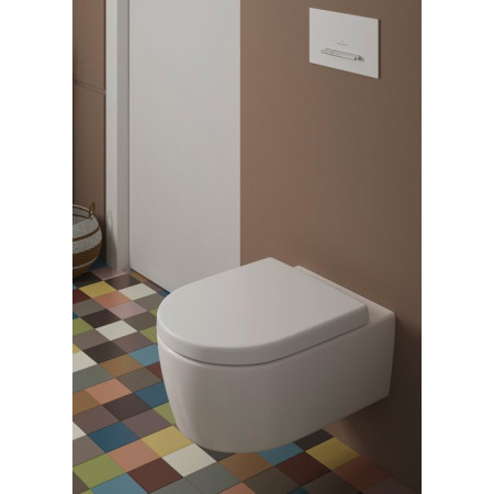 Villeroy&Boch Avento Deska sedesowa wolnoopadająca biała 9M77C101