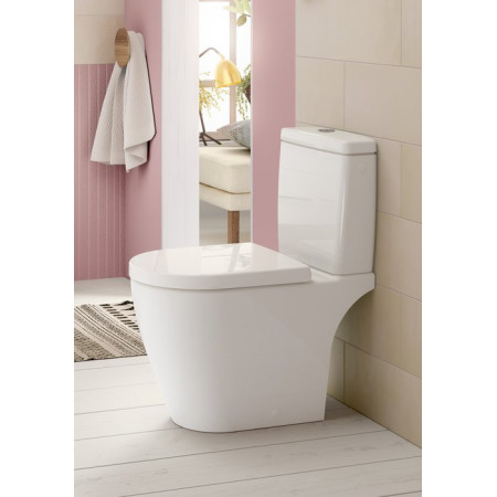 Villeroy&Boch Avento Deska sedesowa wolnoopadająca biała 9M77C101