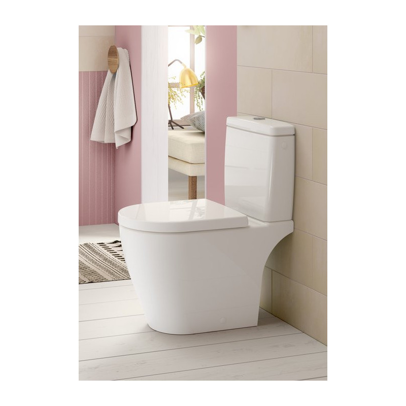 Villeroy&Boch Avento Deska sedesowa wolnoopadająca biała 9M77C101