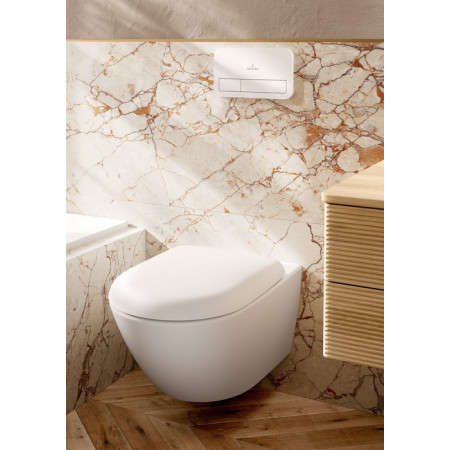Villeroy&Boch Antao Deska sedesowa wolnoopadająca biała mat 8M67S1RW