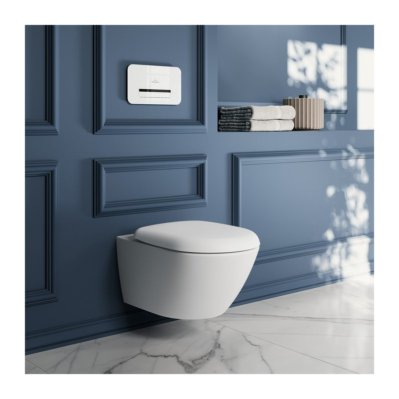 Villeroy&Boch Antao Deska sedesowa wolnoopadająca biała mat 8M67S1RW