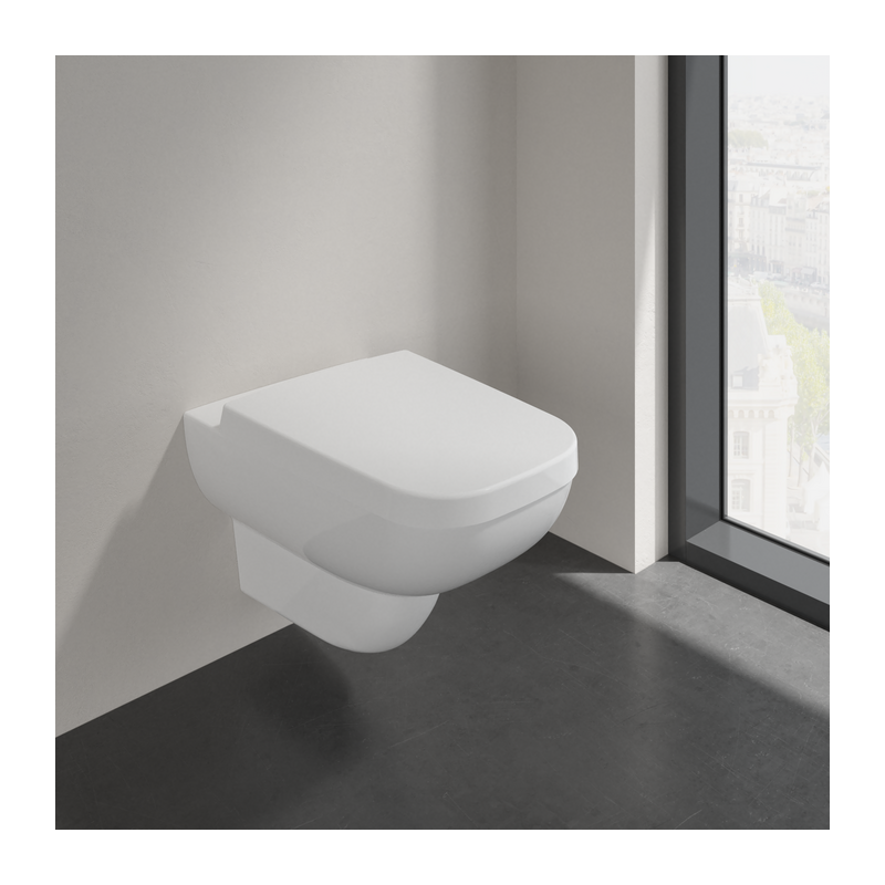 Villeroy&Boch Joyce Deska sedesowa wolnoopadająca biała 9M52S101