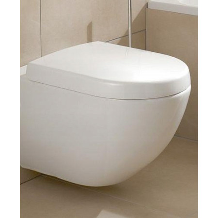 Villeroy&Boch Subway Deska sedesowa wolnoopadająca biała 9M66S101