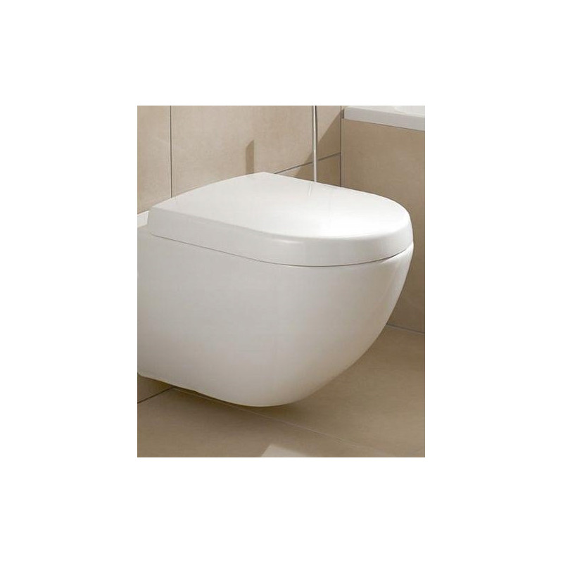 Villeroy&Boch Subway Deska sedesowa wolnoopadająca biała 9M66S101