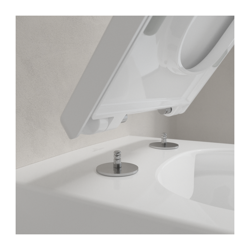 Villeroy&Boch Memento 2.0 Deska sedesowa wolnoopadająca biała 8M24S101