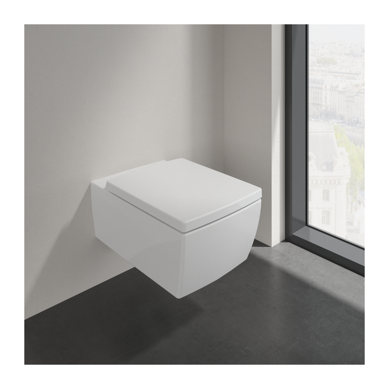 Villeroy&Boch Memento 2.0 Deska sedesowa wolnoopadająca biała 8M24S101
