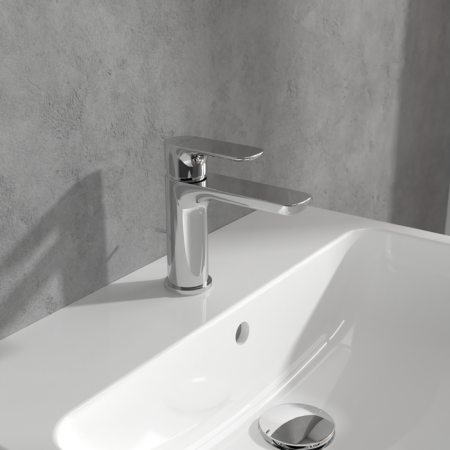Villeroy&Boch O.novo Bateria umywalkowa z korkiem chrom TVZ10601000061
