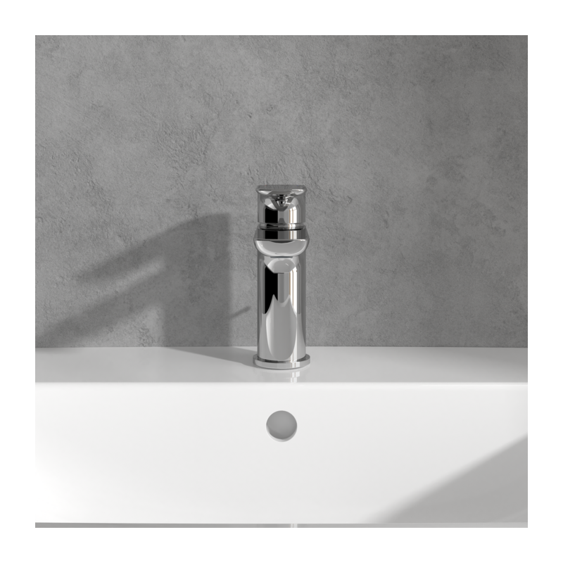 Villeroy&Boch O.novo Bateria umywalkowa z korkiem chrom TVZ10601000061