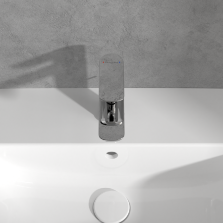 Villeroy&Boch O.novo Bateria umywalkowa z korkiem chrom TVZ10601000061