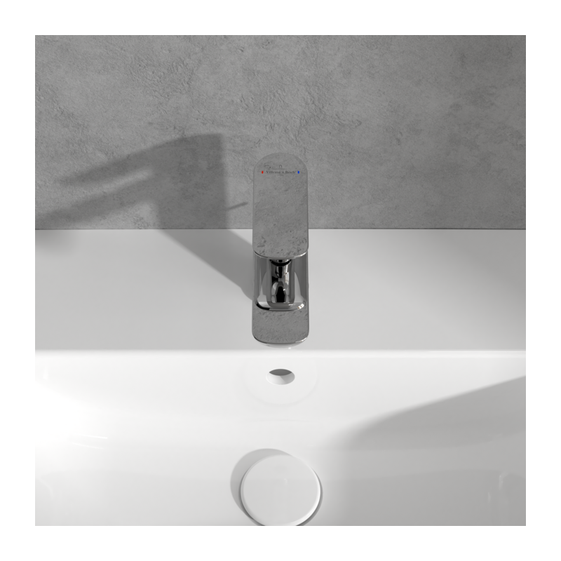 Villeroy&Boch O.novo Bateria umywalkowa z korkiem chrom TVZ10601000061