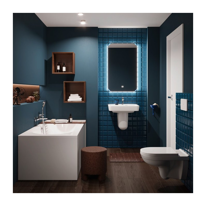 Villeroy&Boch O.novo Bateria umywalkowa z korkiem chrom TVZ10601000061