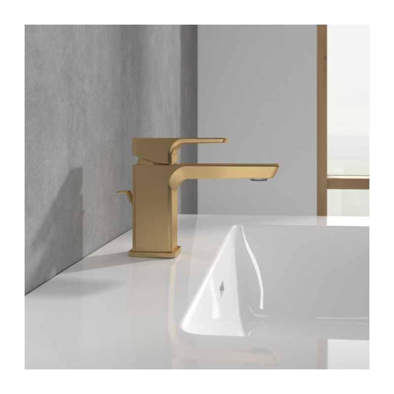 Villeroy&Boch Subway 3.0 Bateria umywalkowa złota TVW11200100076