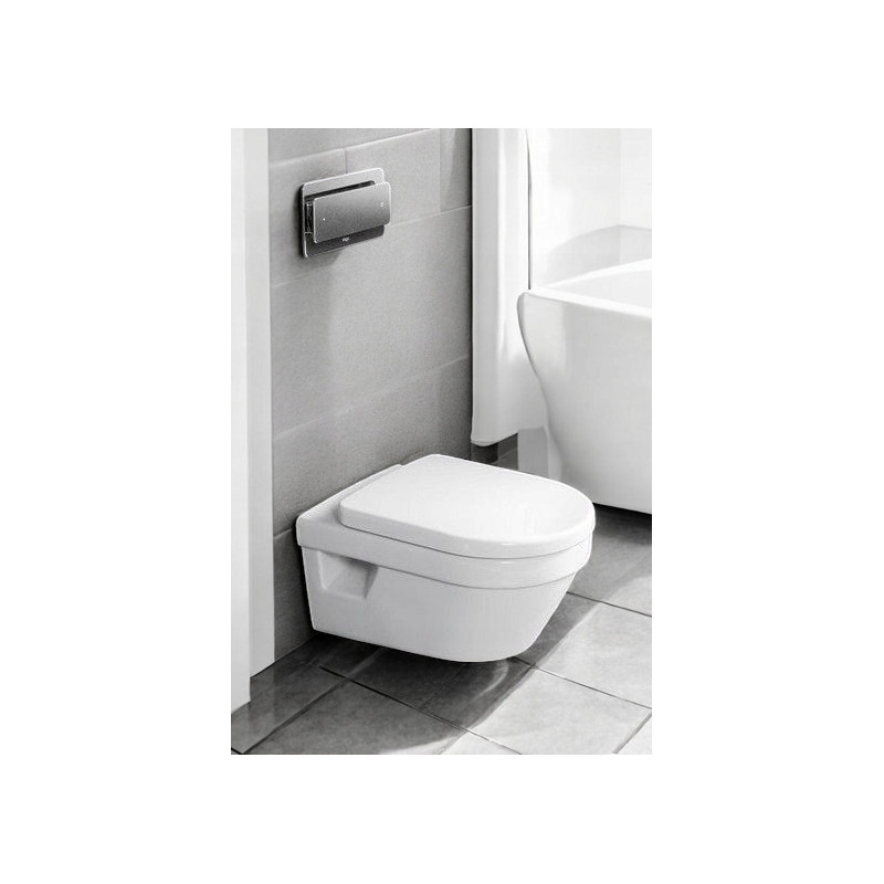 Villeroy & Boch NEWO 4675R001 + 8M58S101 miska WC z deską wolnoopadają
