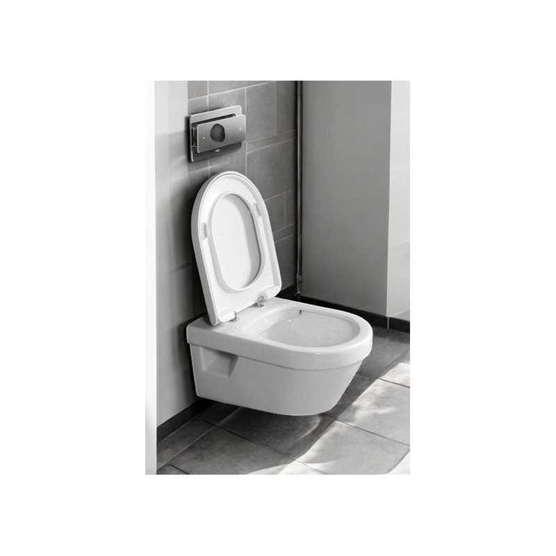 Villeroy & Boch NEWO 4675R001 + 8M58S101 miska WC z deską wolnoopadają