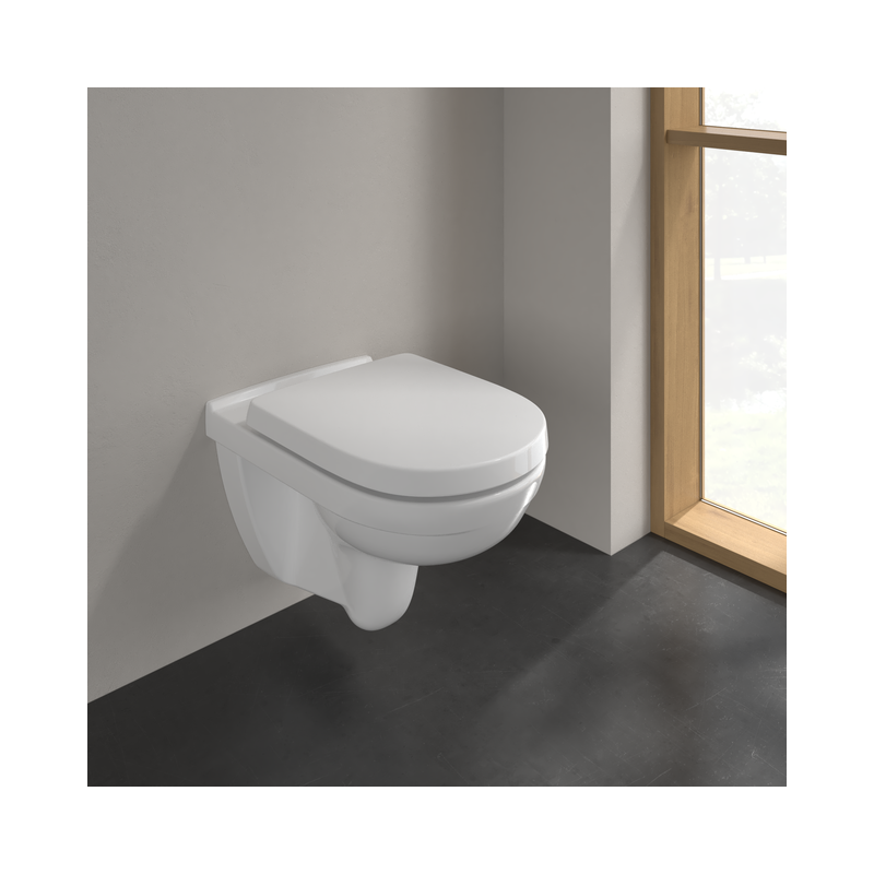 Villeroy&Boch O.Novo Miska WC z deską podwieszana biała 5660HR01