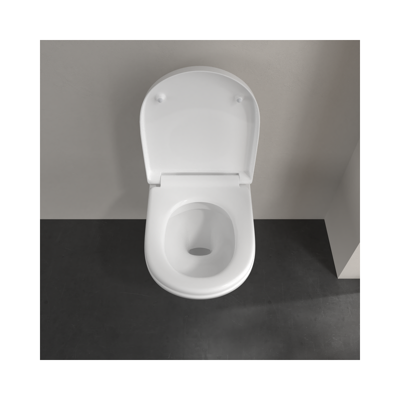 Villeroy&Boch O.Novo Miska WC z deską podwieszana biała 5660HR01