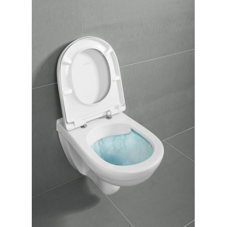 Villeroy&Boch O.Novo Miska WC z deską podwieszana biała 5660HR01