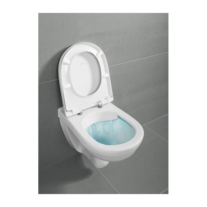 Villeroy&Boch O.Novo Miska WC z deską podwieszana biała 5660HR01