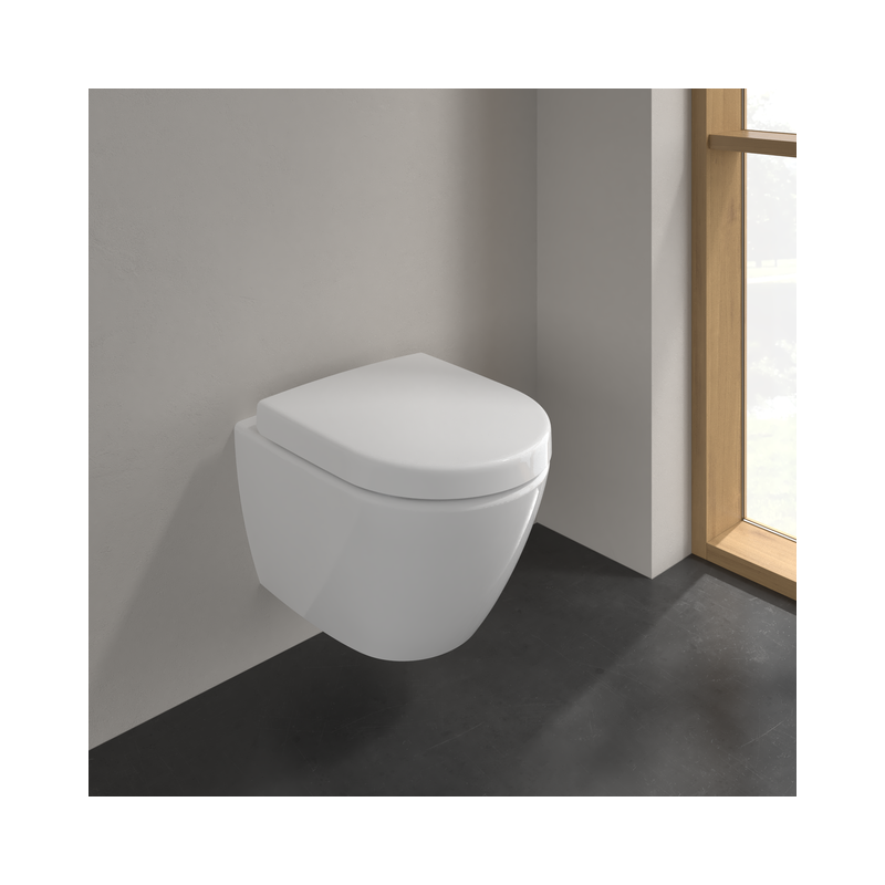 Villeroy&Boch Subway 2.0 Deska sedesowa wolnoopadająca biała 9M69S101